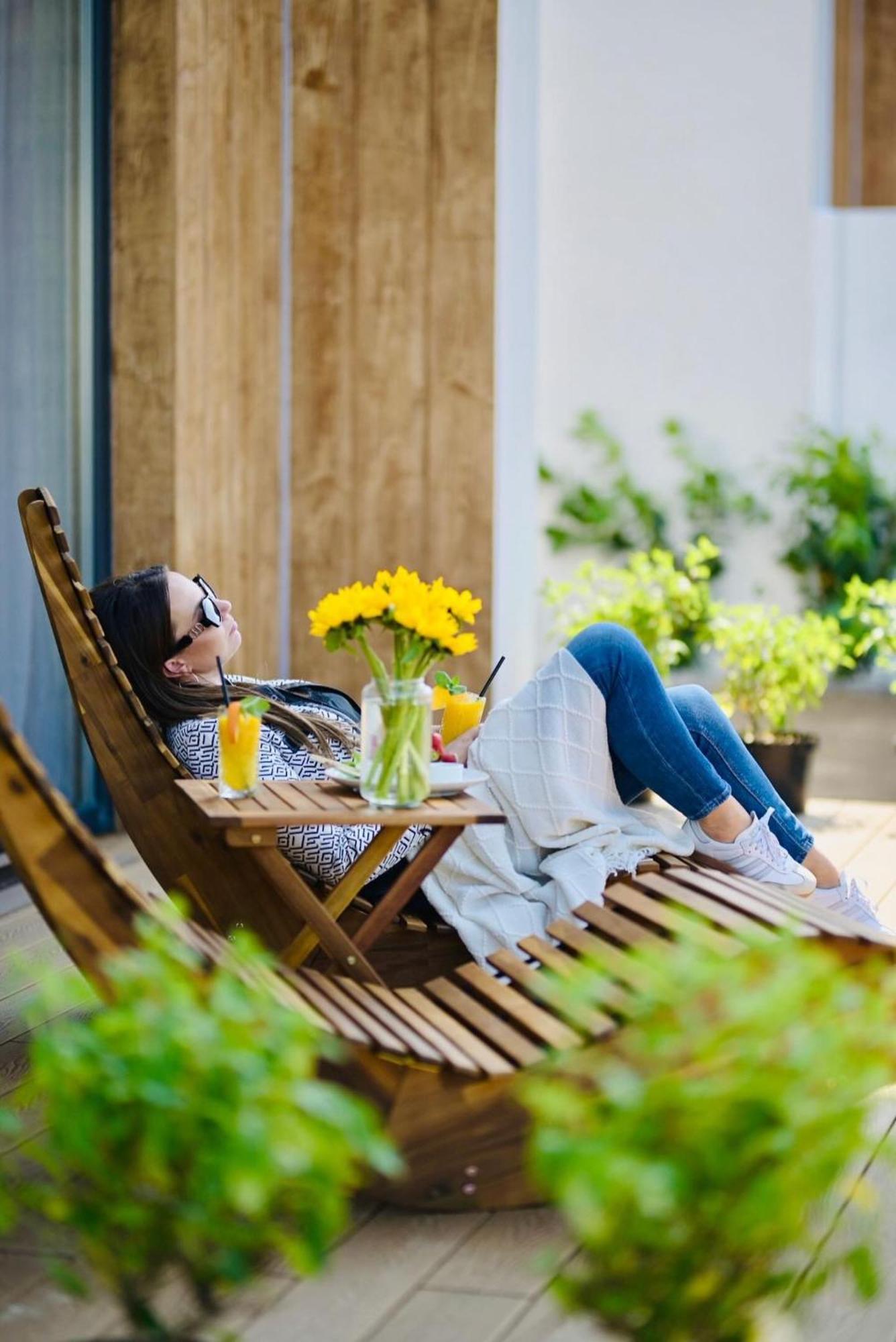 Olivina Park Spa - Domki Z Dostepem Do Krytego Basenu, Saun, Wyzywienia I Atrakcji Dla Dzieci Niechorze Bagian luar foto